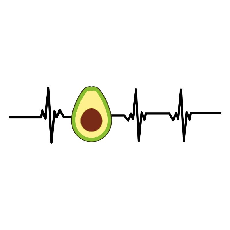 Avocado-Herzschlag