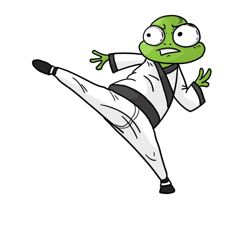 Karate Do Frog