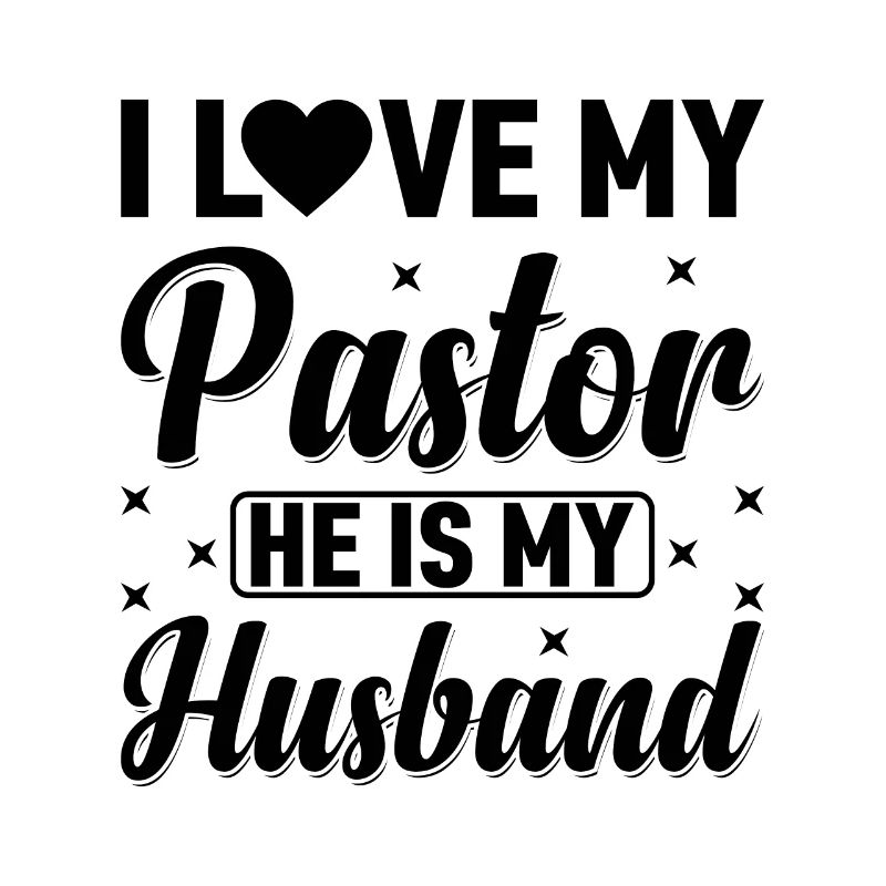 J’aime mon pasteur il est mon mari pasteur