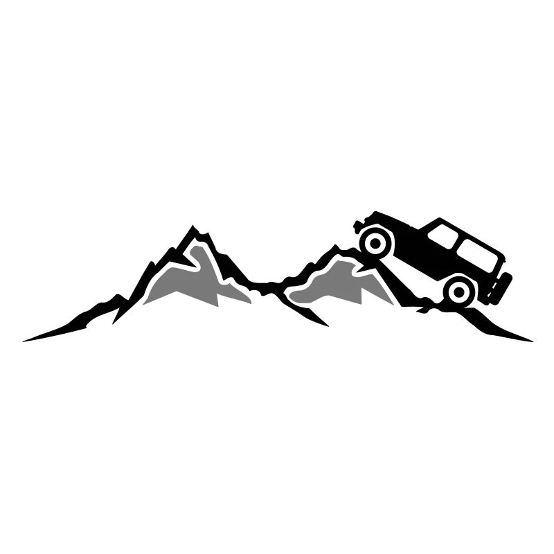 Reise - Berge Jeep