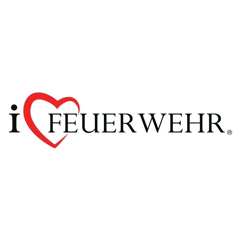 i love Feuerwehr