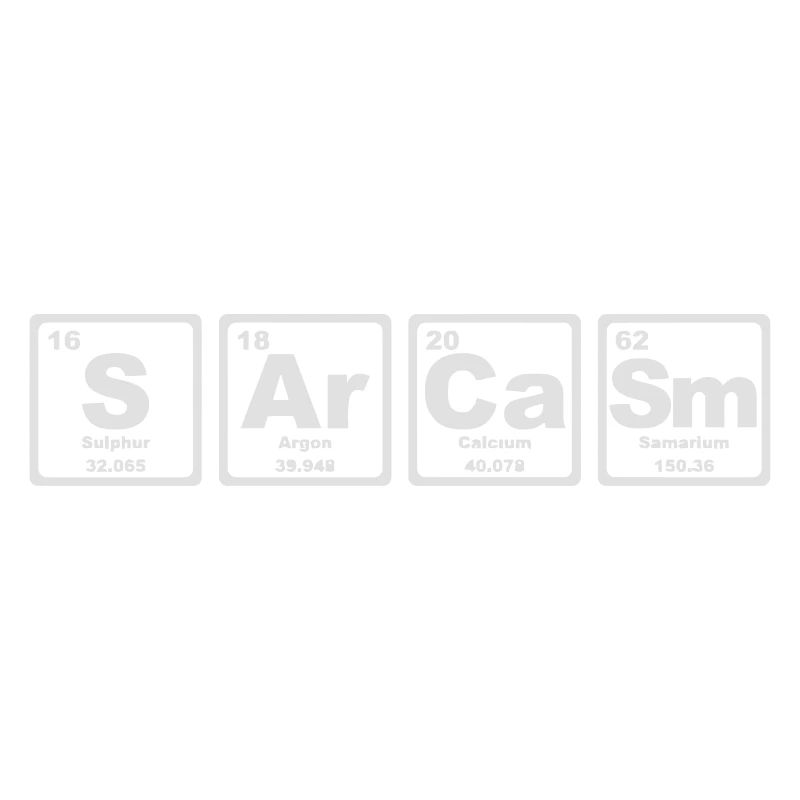 SARKASMUS PERIODENSYSTEM