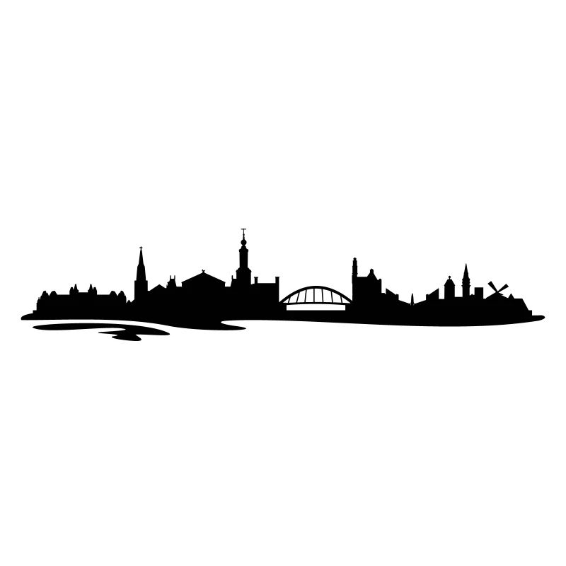 Skyline Amsterdam Wasser