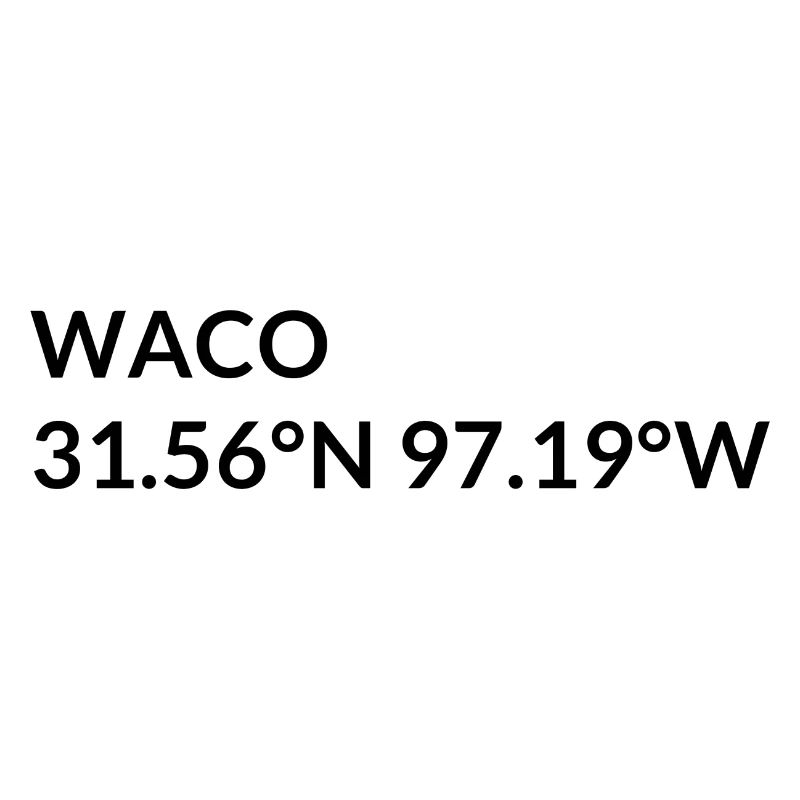 Waco, Texas, USA Coordinates