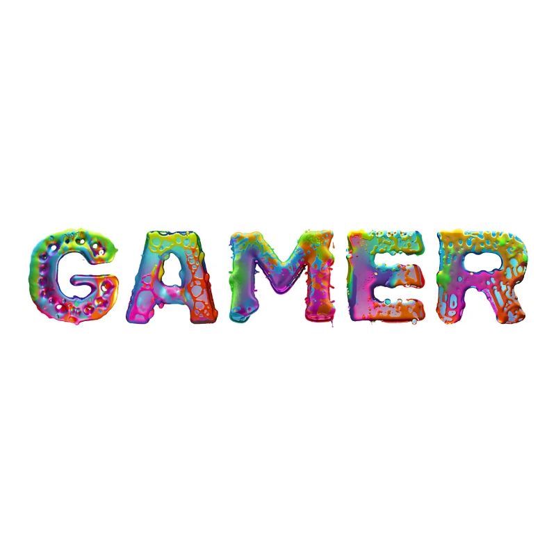 Gamer - Schriftzug