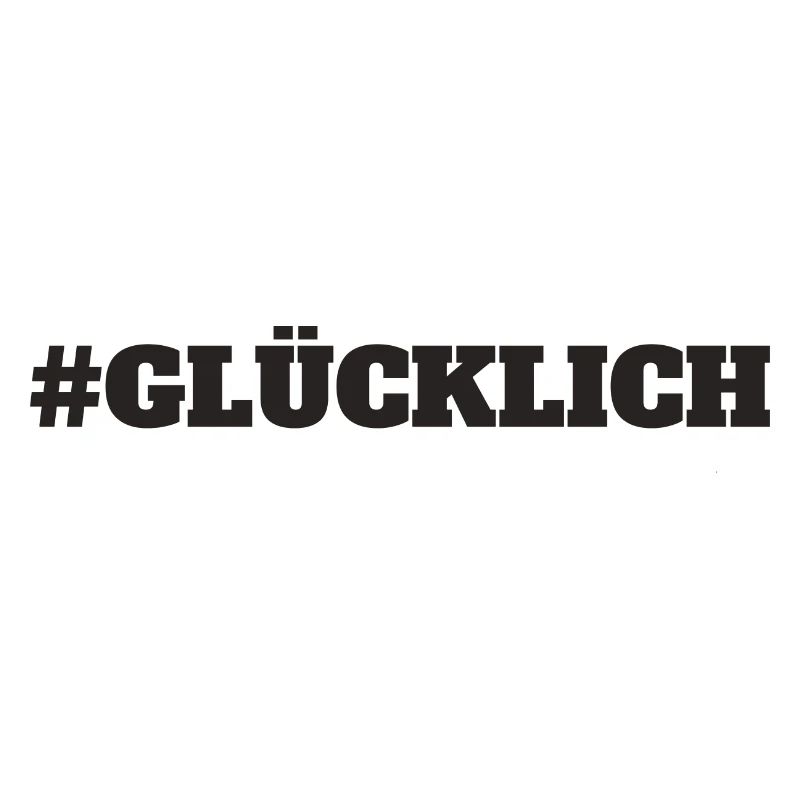 Glücklich Glück Liebe