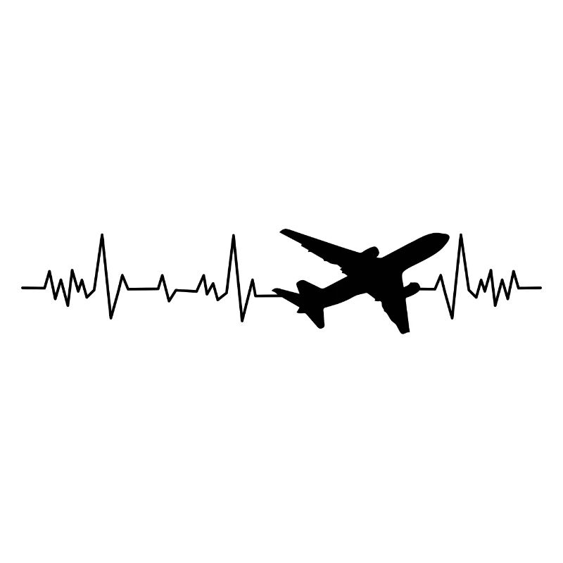 Herzschlag im Flugzeug