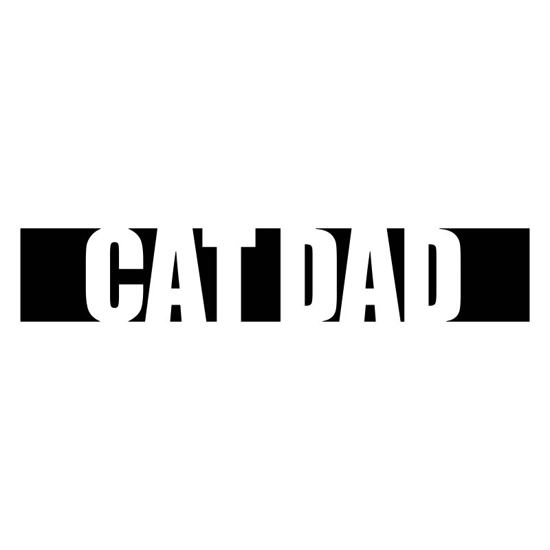 Conception de bande de papa de chat