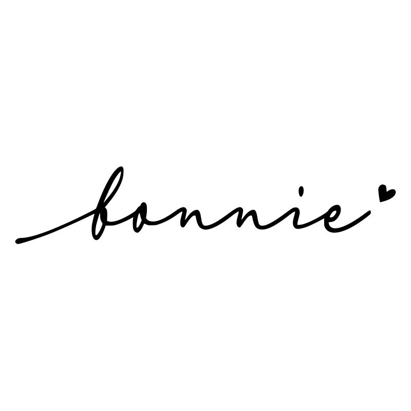 Bonnie Schreibschrift Name