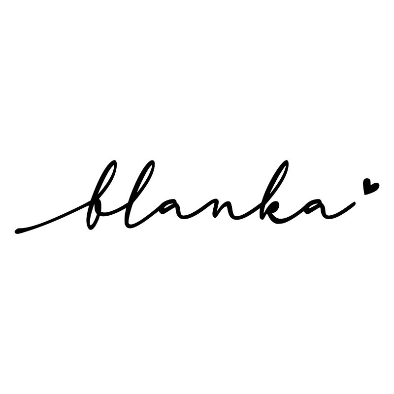 Blanka Cursive Name