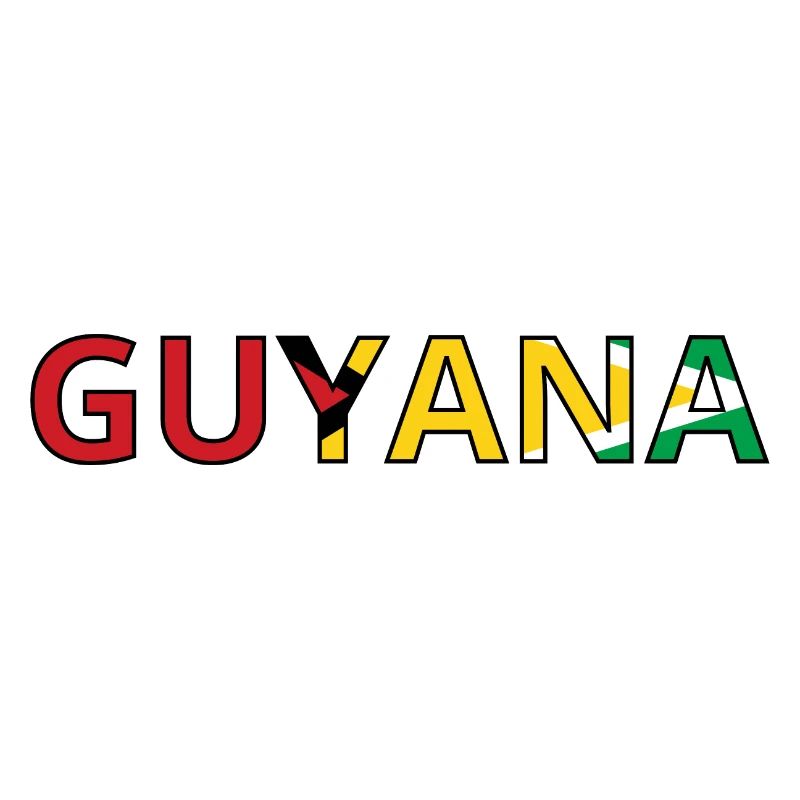 Flagge von Guyana