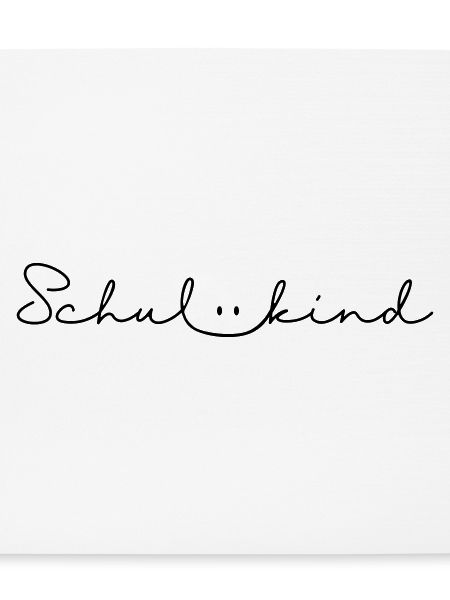 Fröhliches Schulkind