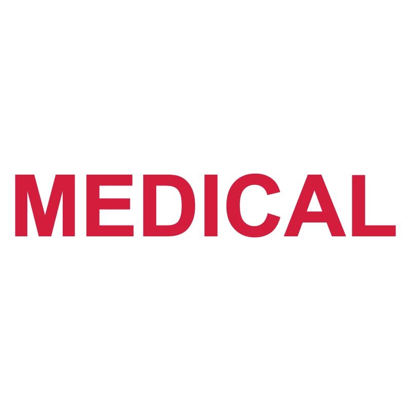 Medical Font Print