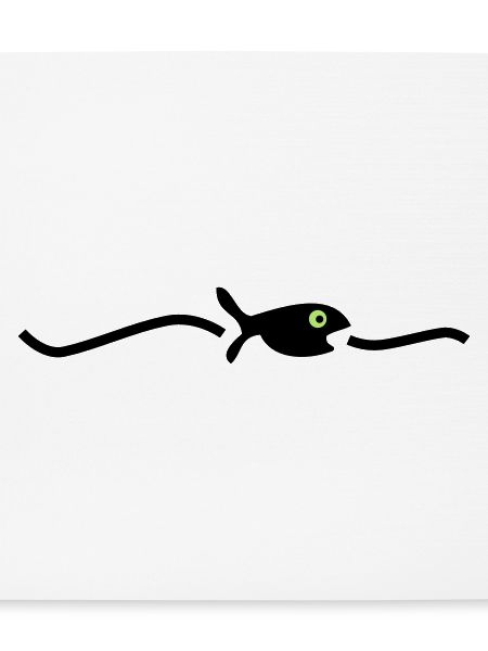 schwimmender Fisch