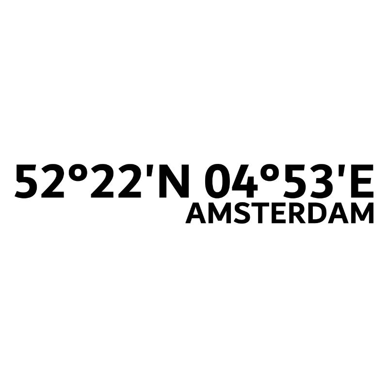 Amsterdam Coordinates