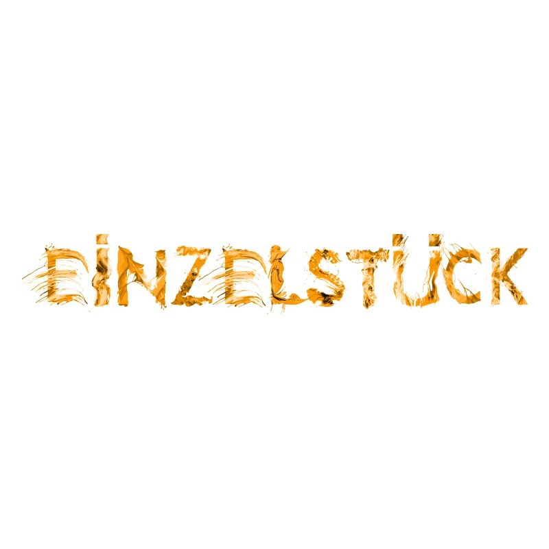 Einzelstück orange