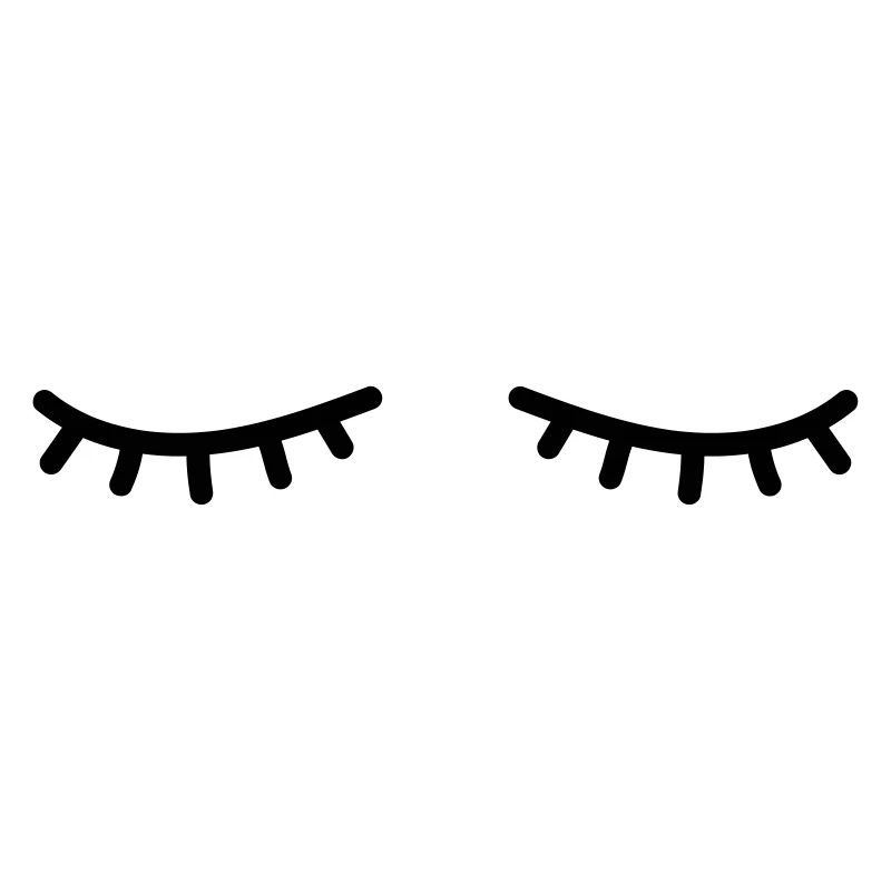 Geschlossene Augen
