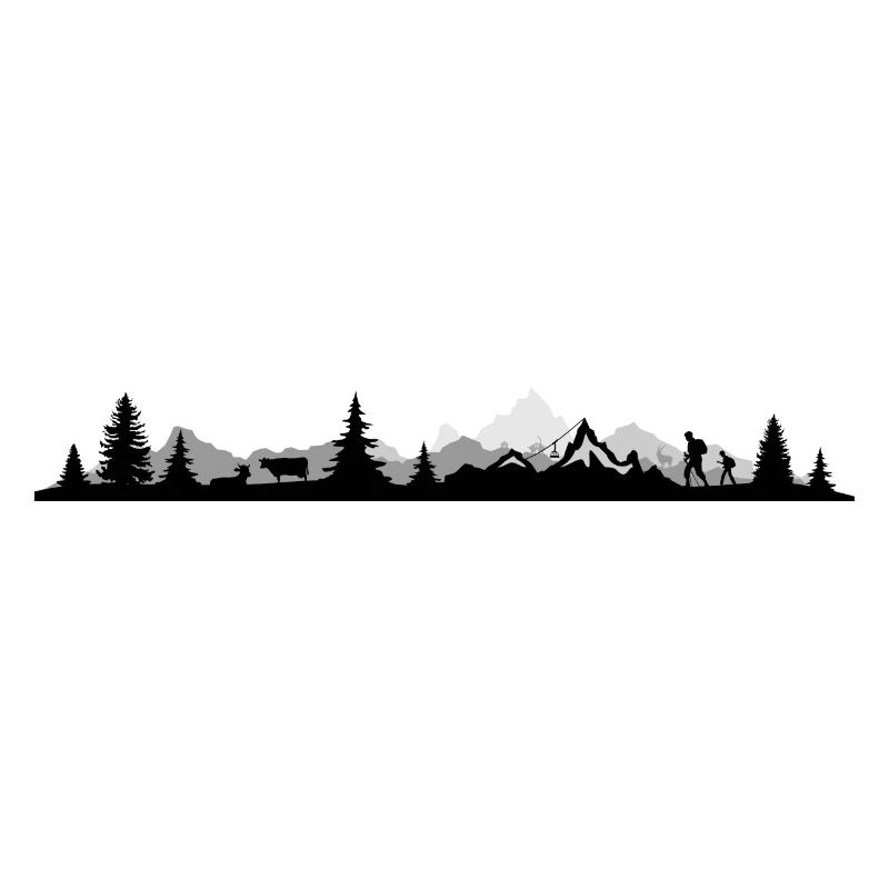 Skyline - Berge Alpen