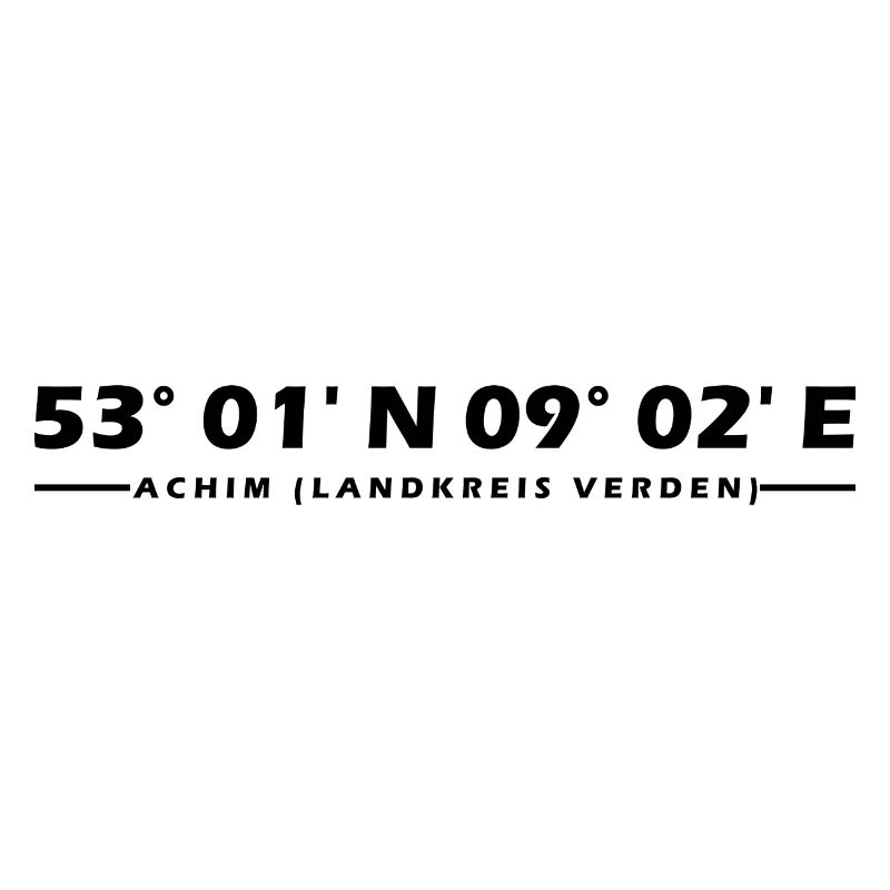 Achim (District of Verden) Coordinates