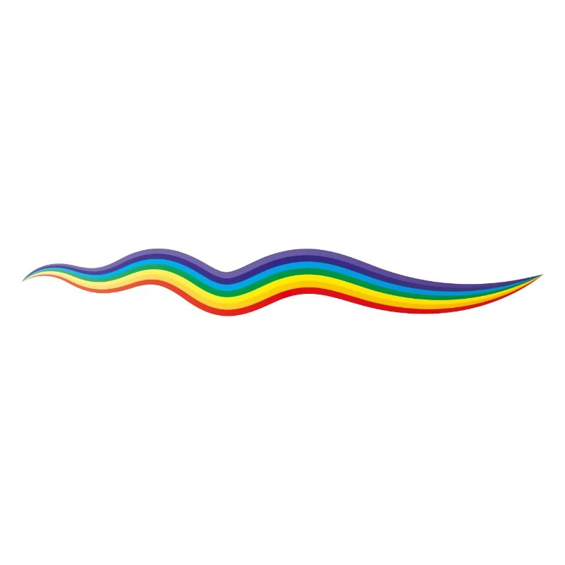 Rainbow line, artwork
