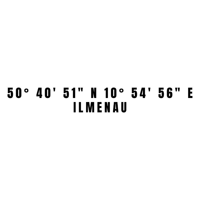 Ilmenau, Thuringia Coordinates