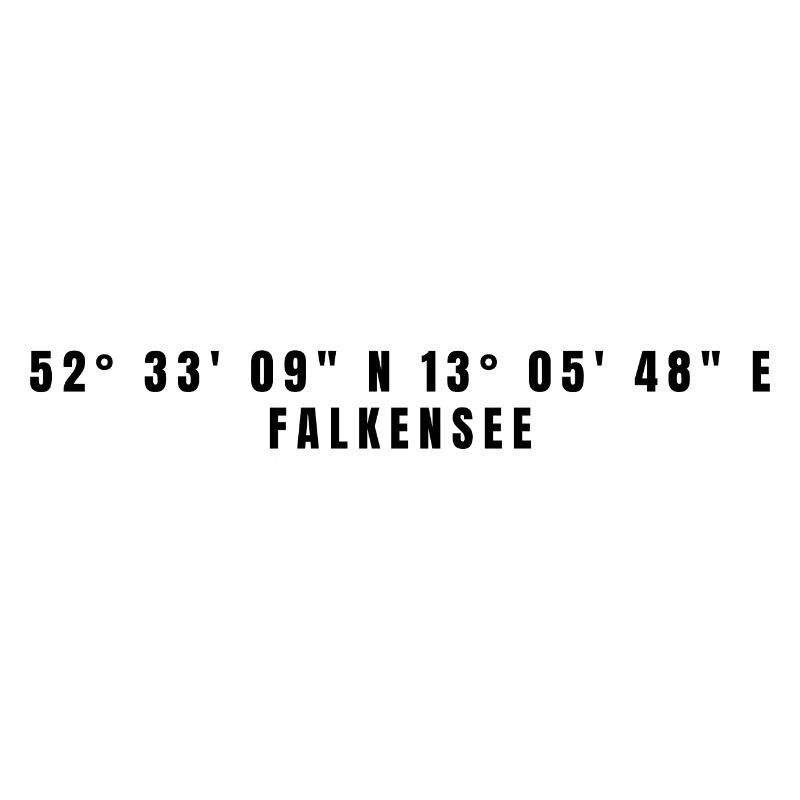 Falkensee Brandenburg Coordinates