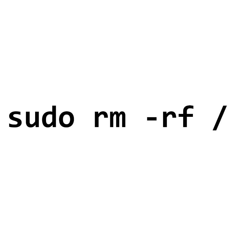 sudo rm rf