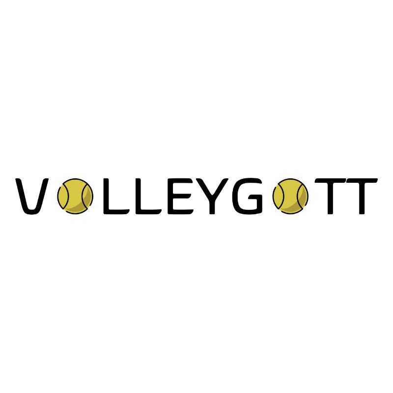 Volleygott Ball schwarz