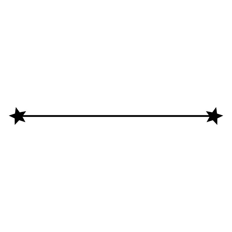 Linie in Schwarz