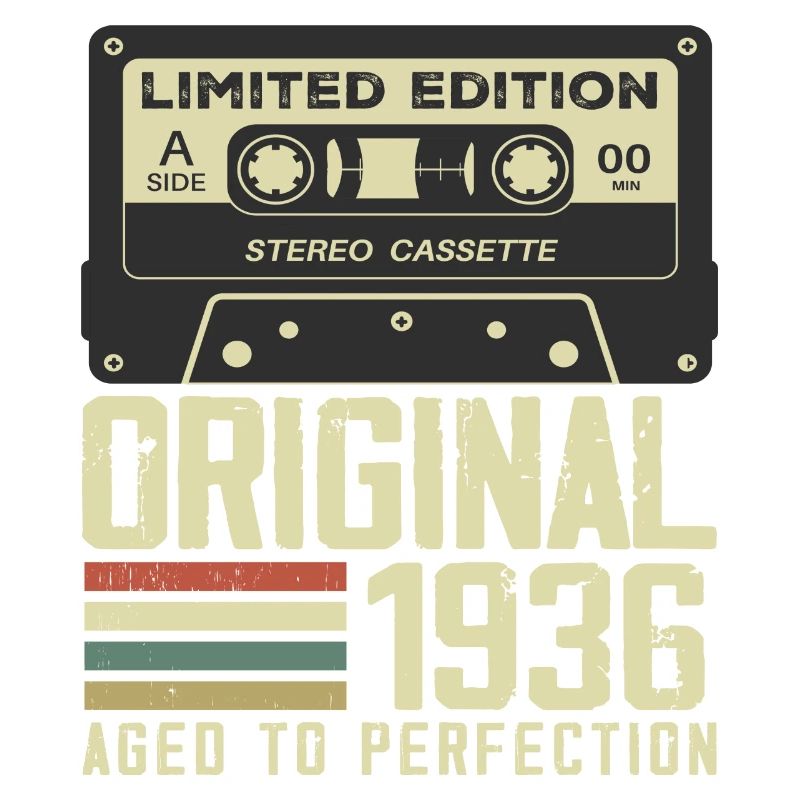 88. Jubiläumsgeschenk im Retro-Stil 1936