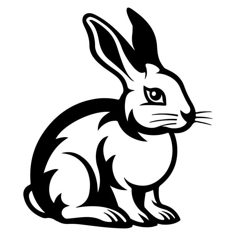Ostern Symbol Hase
