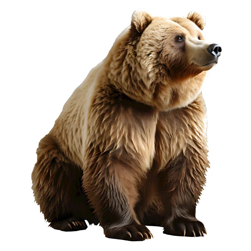 Braunbären sind Allesfresser
