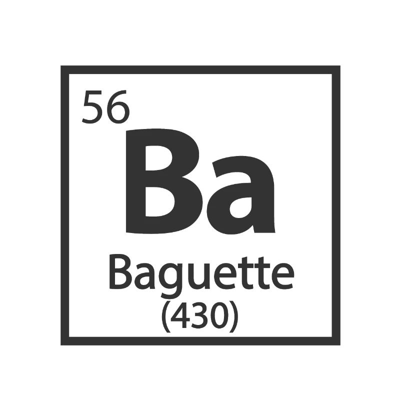 Baguette-Element Periodensystem