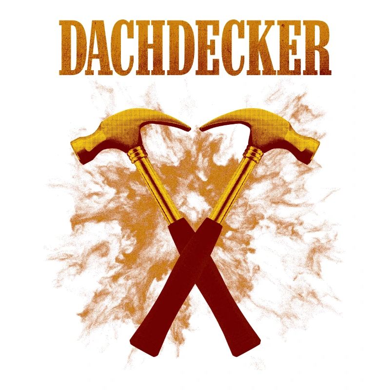 Dachdecker Hämmer Kreuz