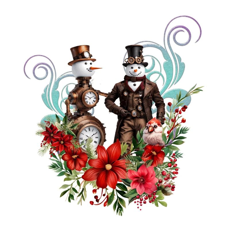 Steampunk Schneemann