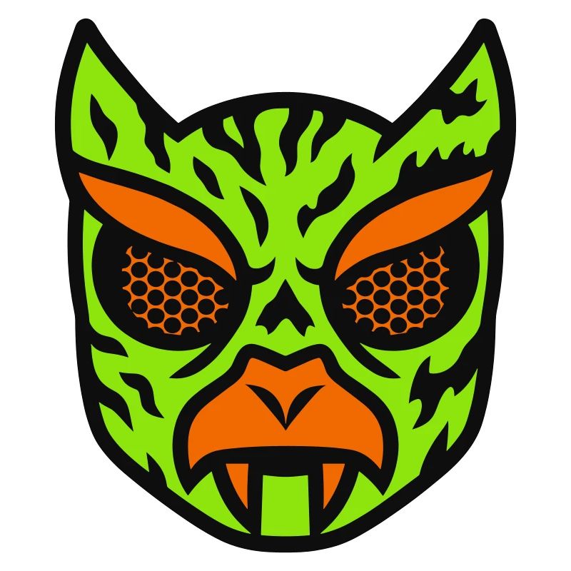 Green Snake Mask