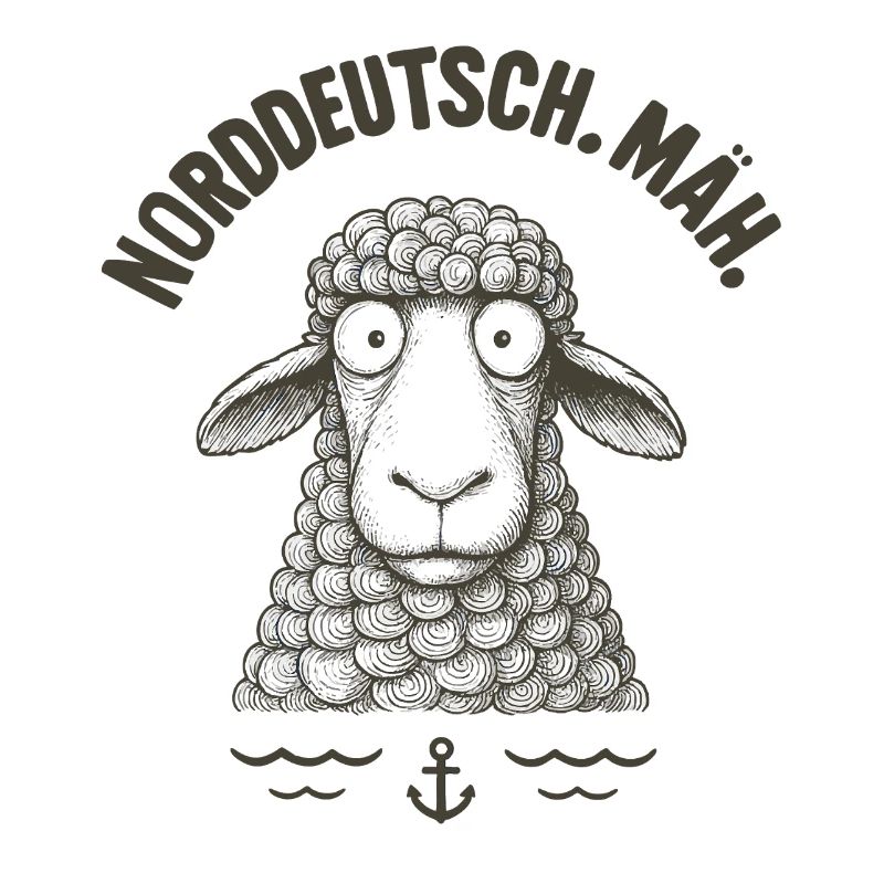 Nordeutsch Mäh Schaf 