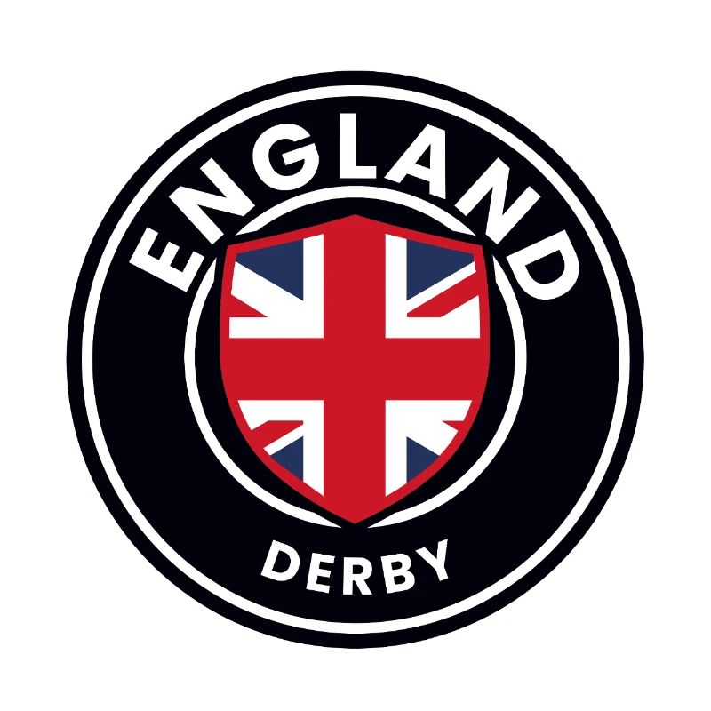 England Derby Schild Emblem