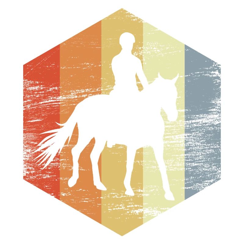 Reiten Retro Look