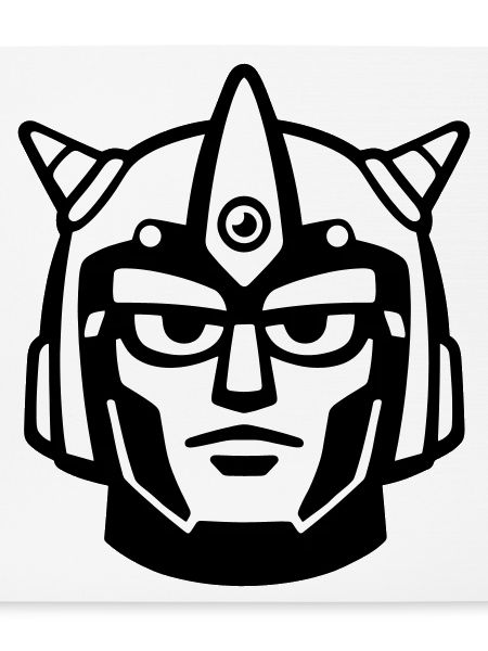 Doomforge Roboter Gesichtshelm