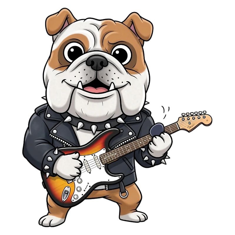 Bulldog Rock Lederjacke