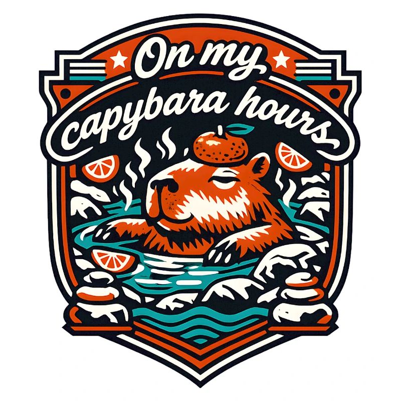 Capybara Stunden Entspannungsbad