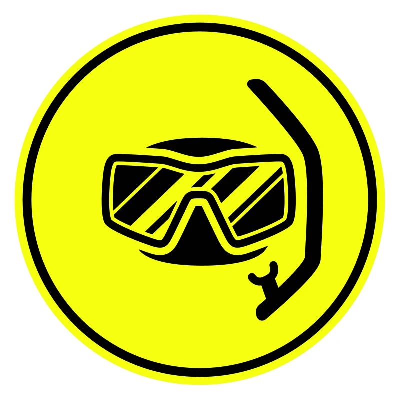 Taucherbrille kreis icon