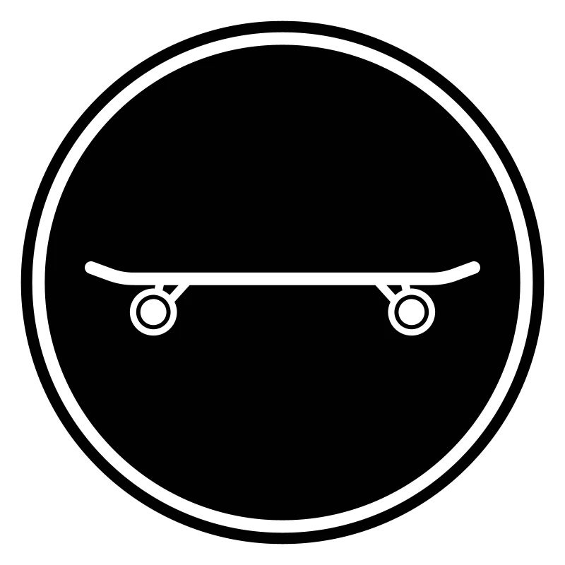 Skateboard symbol