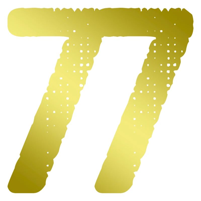 77 Zahl Trikot