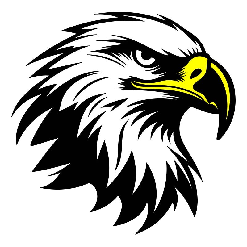 Eagle Head Silhouette