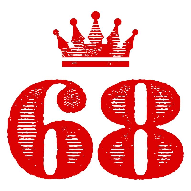 68 Zahl Krone