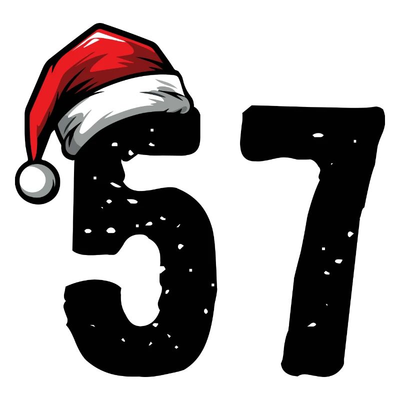 57 Zahl Weihnachten