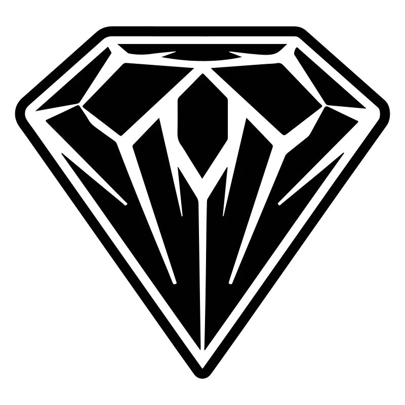 Diamant Symbol Logo