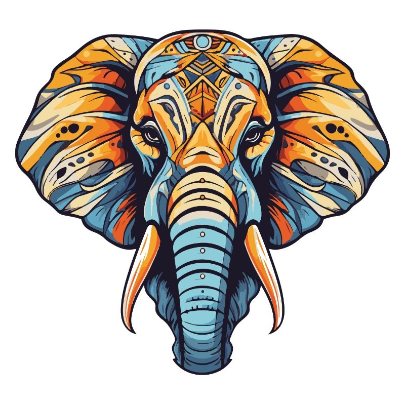Elefant Kopf